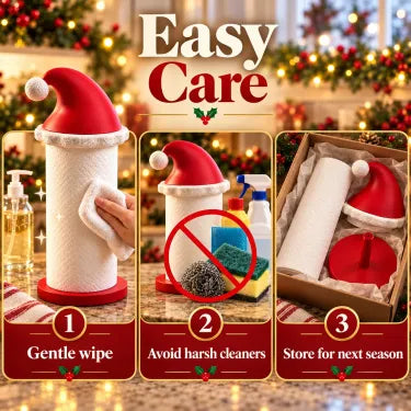 Santa Hat Paper Towel Holder | Festive Kitchen Decor ๐
๐