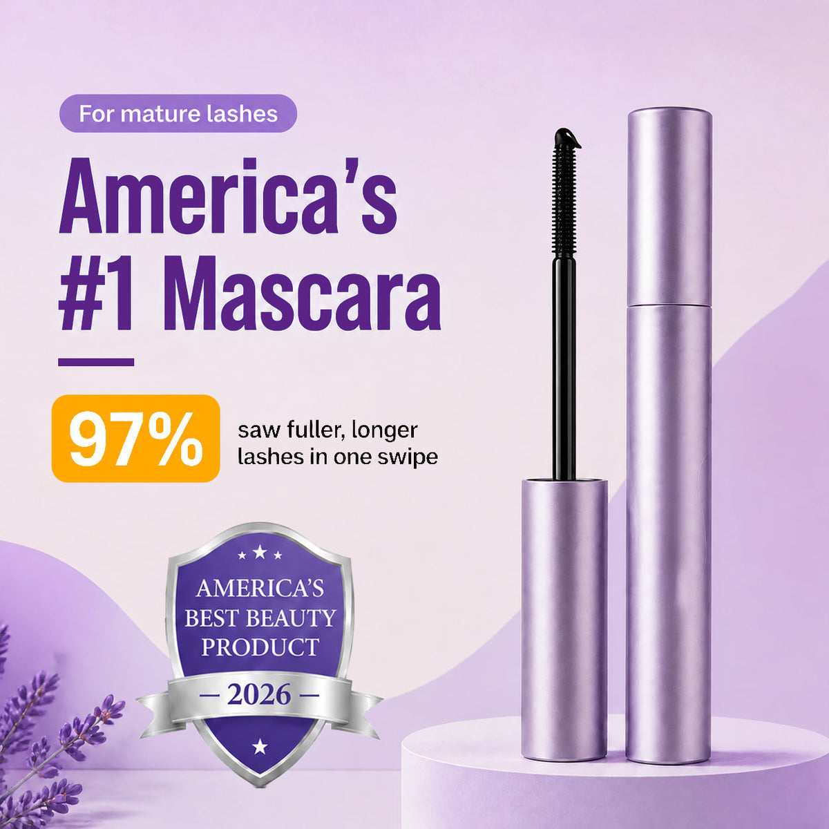 leouyu Mascara - For Mature Lashes