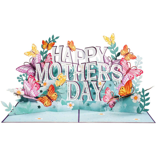 3D Butterfly Mother’s Day Pop-Up Card