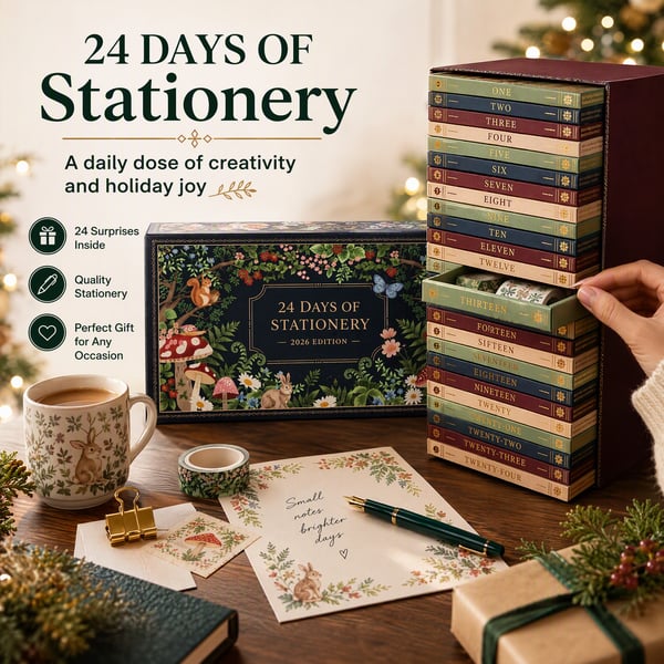 🔥Hot Sale 49% OFF-📚24 Days of Stationery Magic