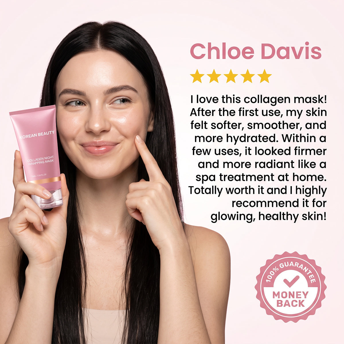 Collagen Night Wrapping Mask-Instantly Achieve Glass Skin