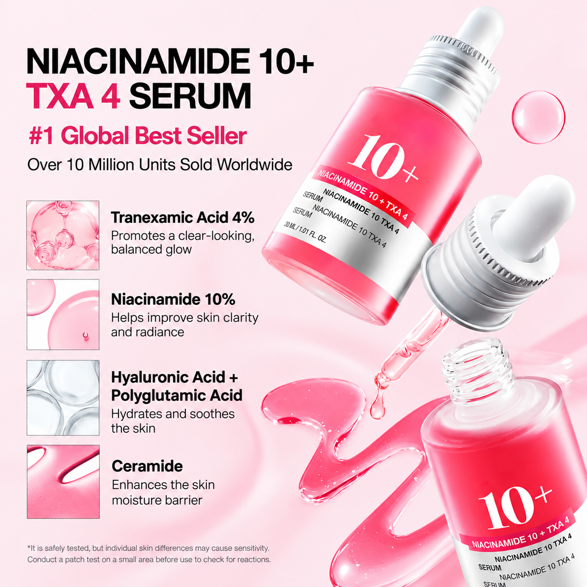 Niacinamide 10 TXA 4 Serum for Brightening and Dark Spots