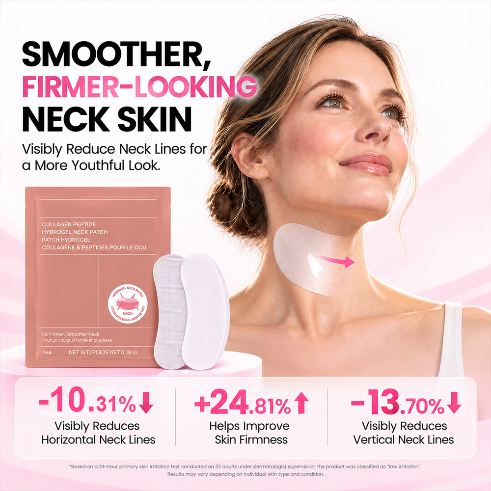 Collagen & PDRN Hydrogel Neck Patch（4Ea）