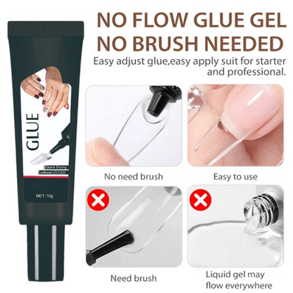 Semi solid glue Upgrade Super Strong Quick drying with remover kit