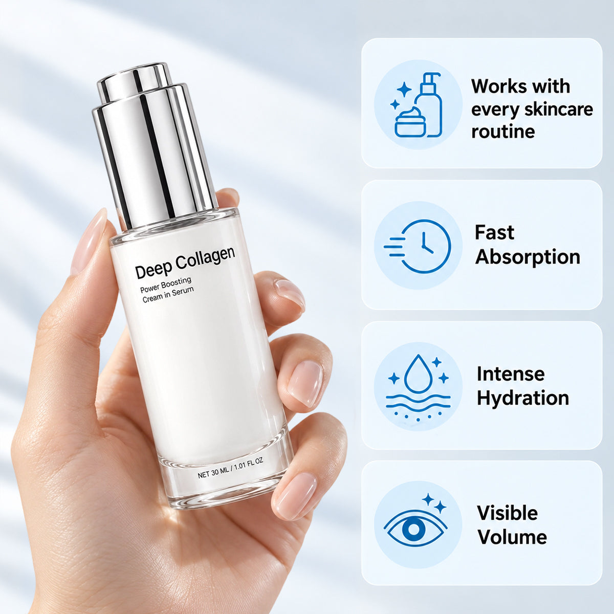 Korean Collagen Serum for Mature Skin