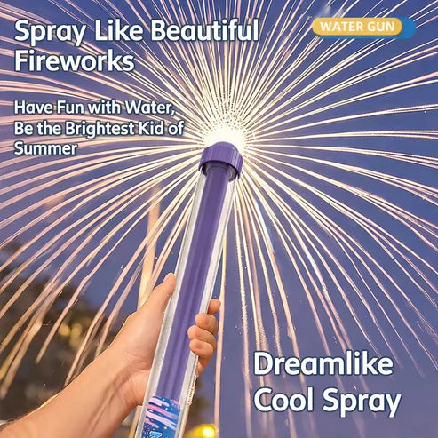 🔥360° Rotary Firework Water Blasters - Rapid-Fill Pump Action Pool Cannons for Summer Outdoor Games (Ages 3+)🔥