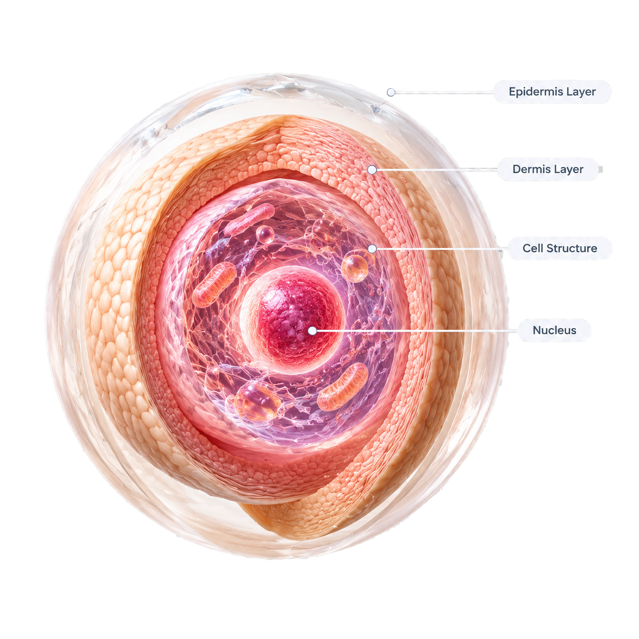 Exosome penetration diagram