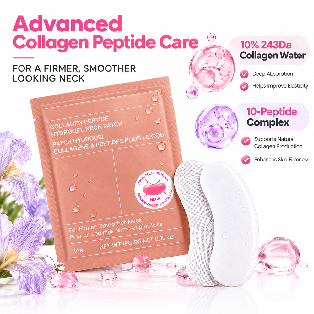 Collagen & PDRN Hydrogel Neck Patch（4Ea）