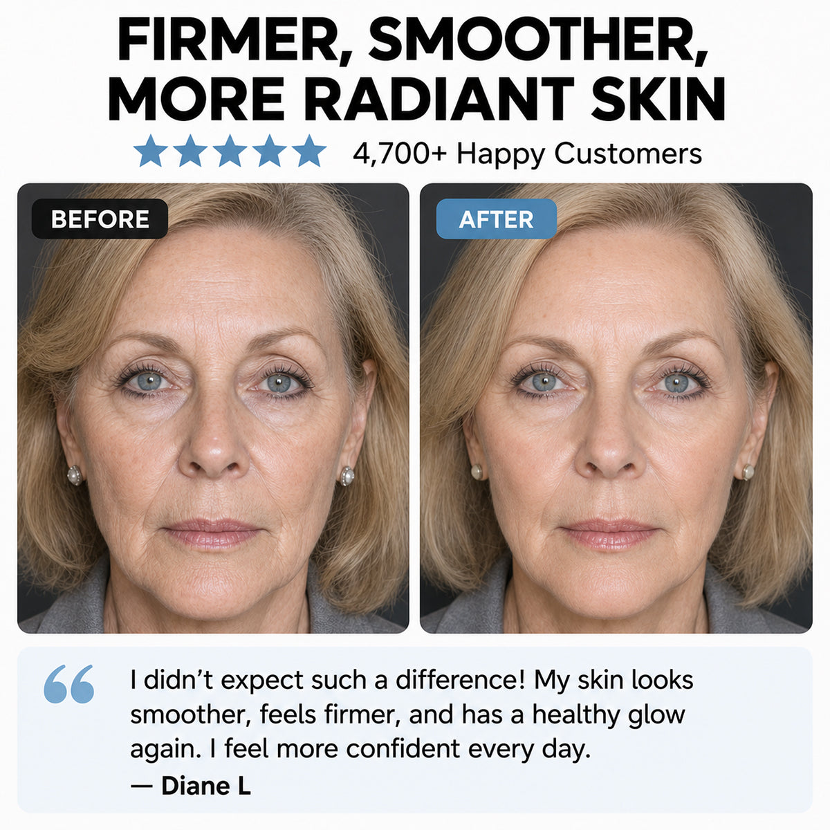 Korean Collagen Serum for Mature Skin