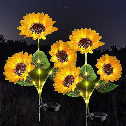 🌻Mother's Day Sale 49% OFF- 🌞Solar LED Sunflower Garden Lights-29.6inch/74cm