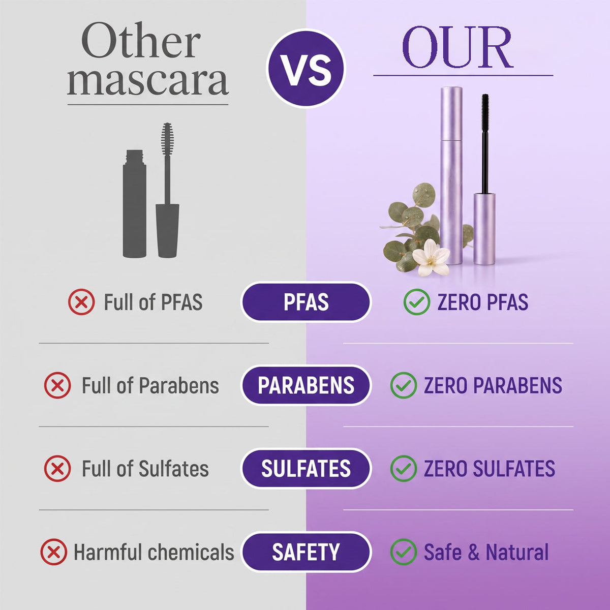 leouyu Mascara - For Mature Lashes