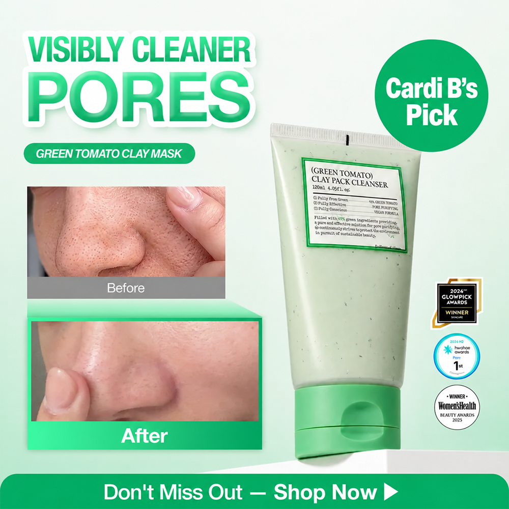 (Green Tomato) Clay Mask Cleanser