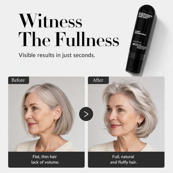 Flat roots to airy fuller-looking hair