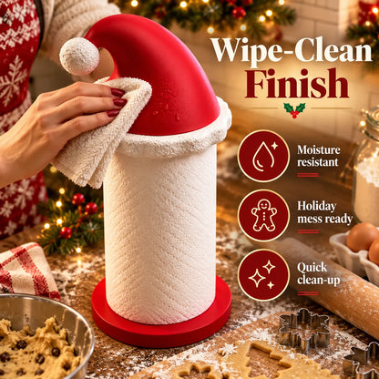 Santa Hat Paper Towel Holder | Festive Kitchen Decor 🎅🎄