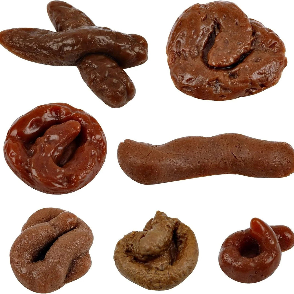 😂7 Pcs Fake Poop, Realistic Prank Poop🥳
