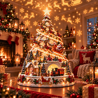 🏆 60,000+ Sold - 🎄Christmas Village Lightscape Tree