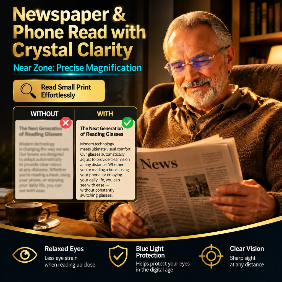 💥Limited-Time Offer–Save 50%🔥No Eye Exam & No Lens Switching - A Glasses Revolution!
